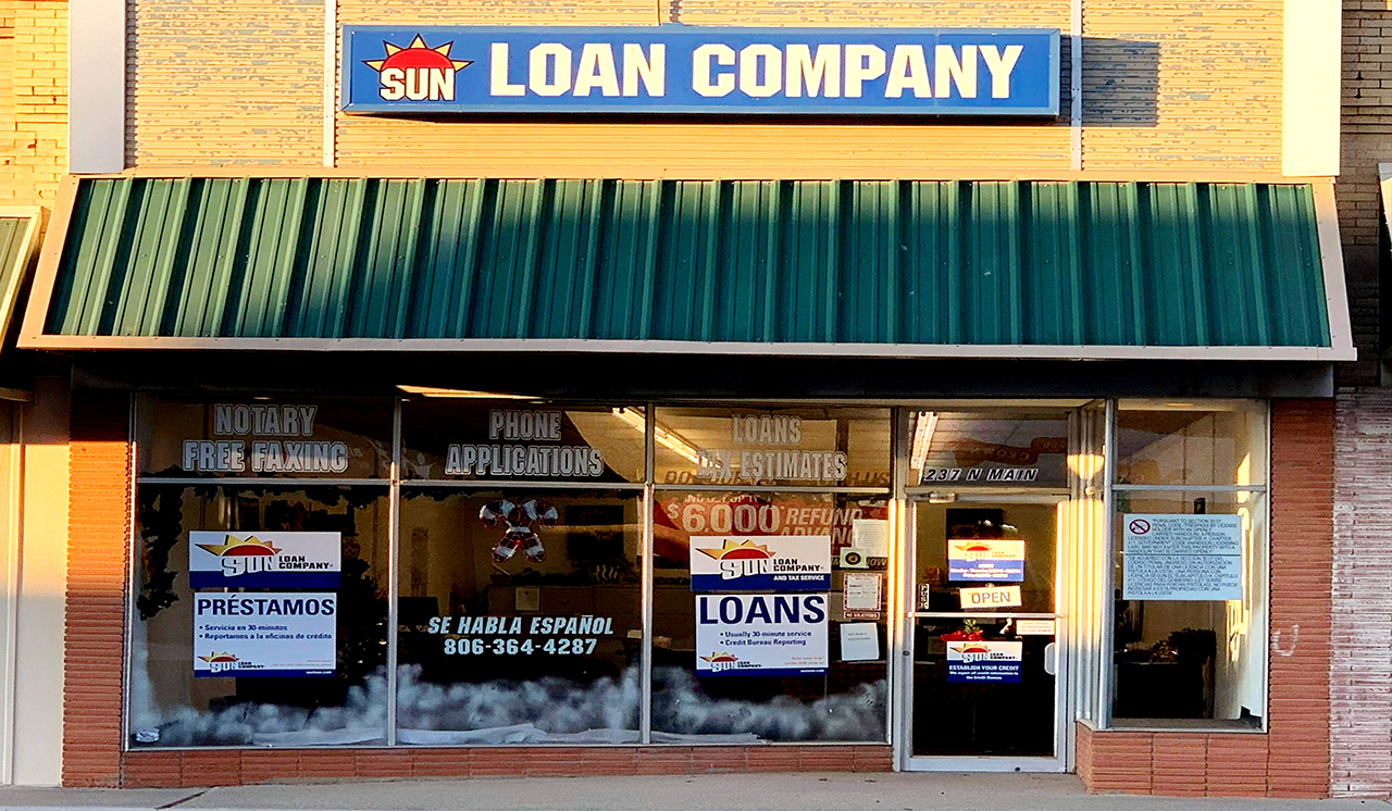 Sun Loan Company 237 Main St, Hereford, TX 79045
