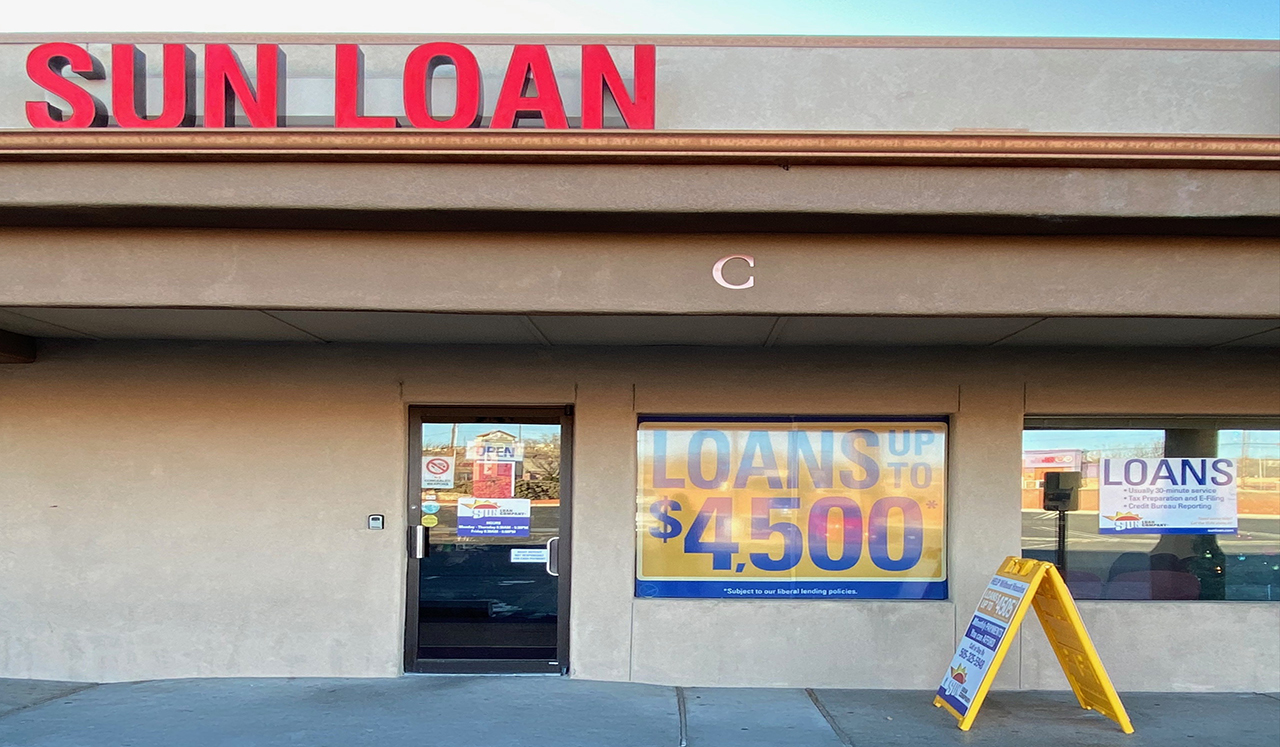 Sun Loan Company 1608 E Historic Highway 66, Gallup, NM 87301