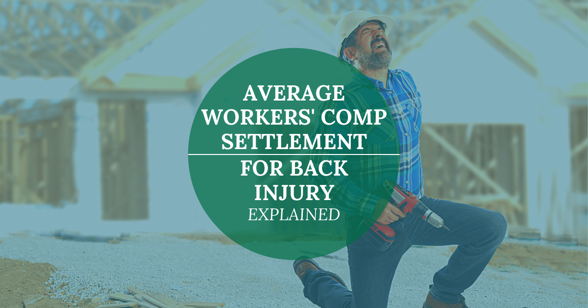 Average Workers' Comp Settlement For Back Injury Explained
