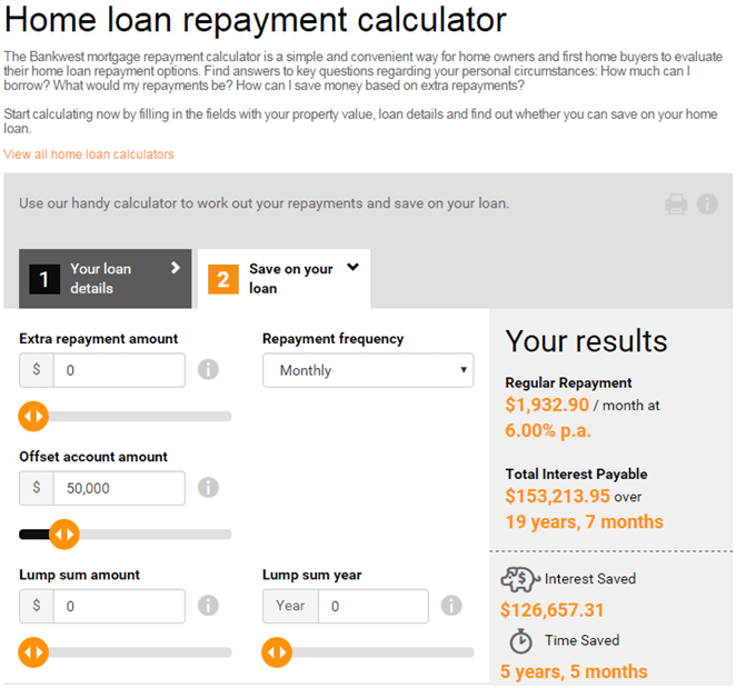 Top 10 home loan offset calculators reviewed are they correct