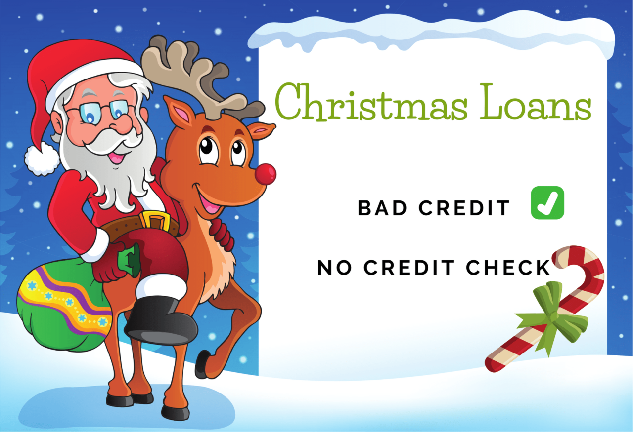 Christmas Loans For Bad Credit // No Credit Check