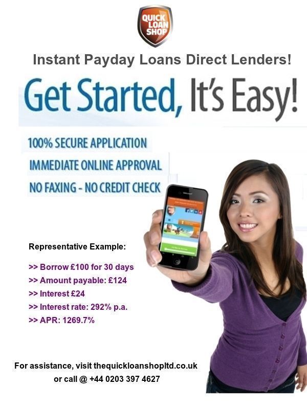 short term payday loans direct lenders Instant payday loans, Best