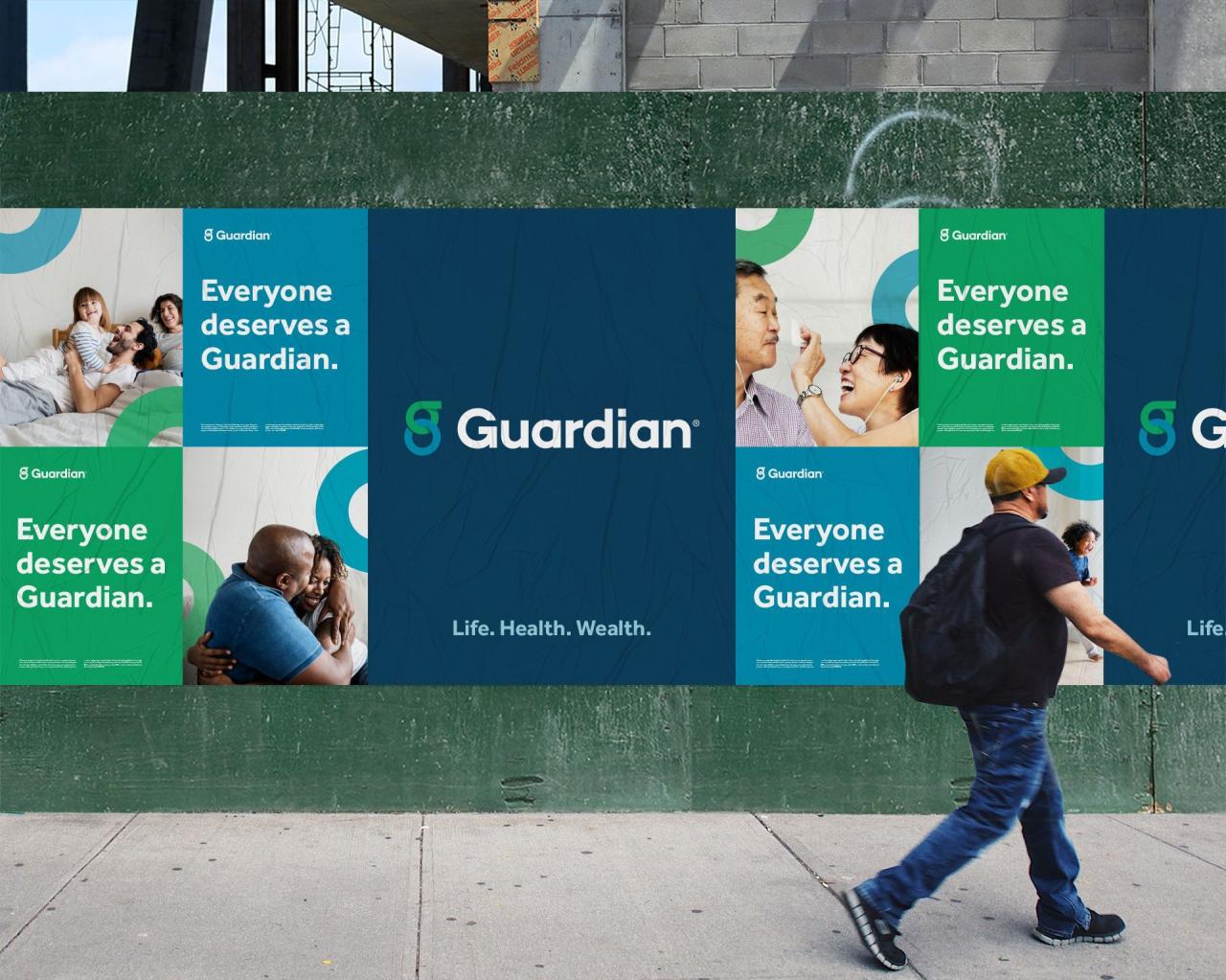 New Logo and Identity for Guardian by The Working Assembly 