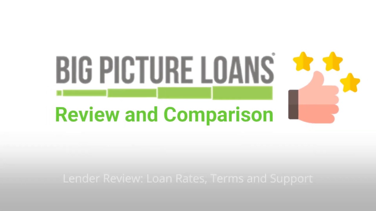 Big Picture Loans Reviews and Comparisons YouTube