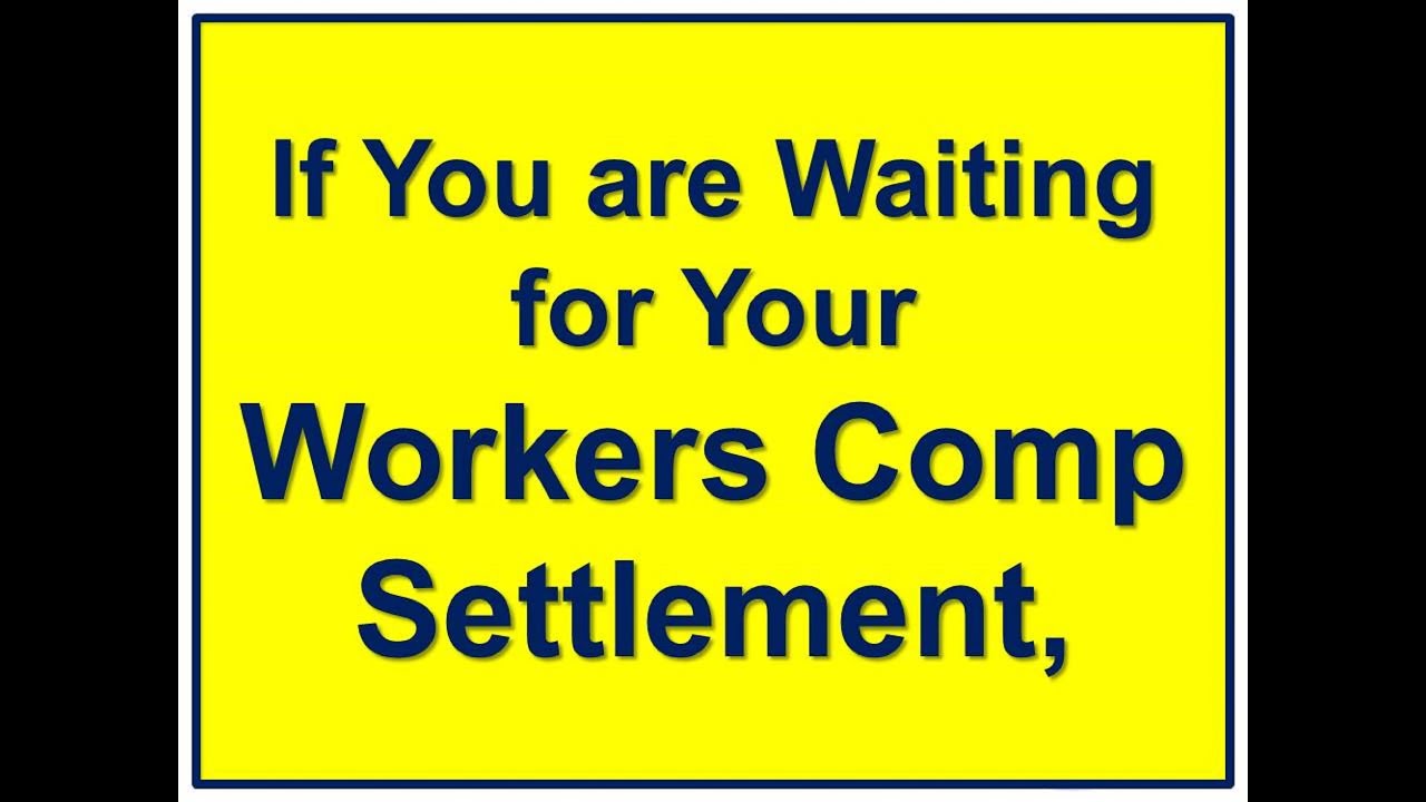 Workers Compensation Settlement Workers Comp Loan Workmans Comp