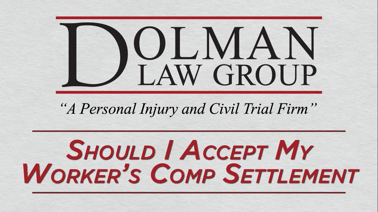 Should I Accept My Worker's Compensation Settlement YouTube