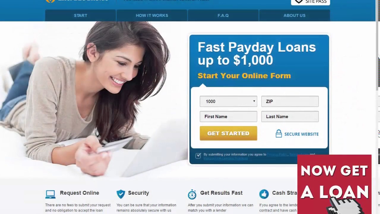 Loan No Credit Check Fast Payday Loans up to 1,000 YouTube