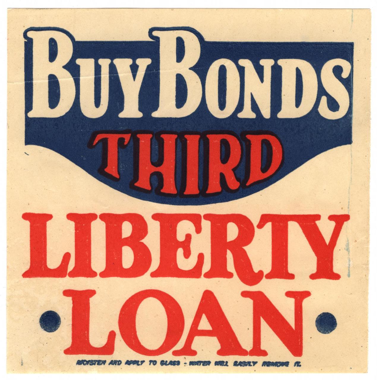 Buy bonds Third Liberty Loan Digital Library